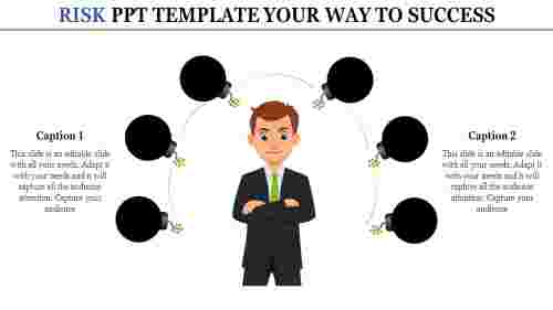 risk ppt template-RISK PPT TEMPLATE Your Way To Success